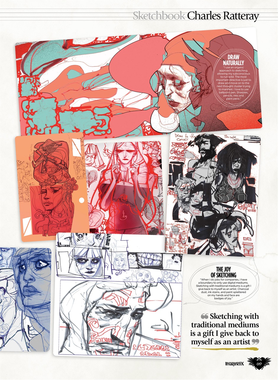 ImagineFX Preview Pages