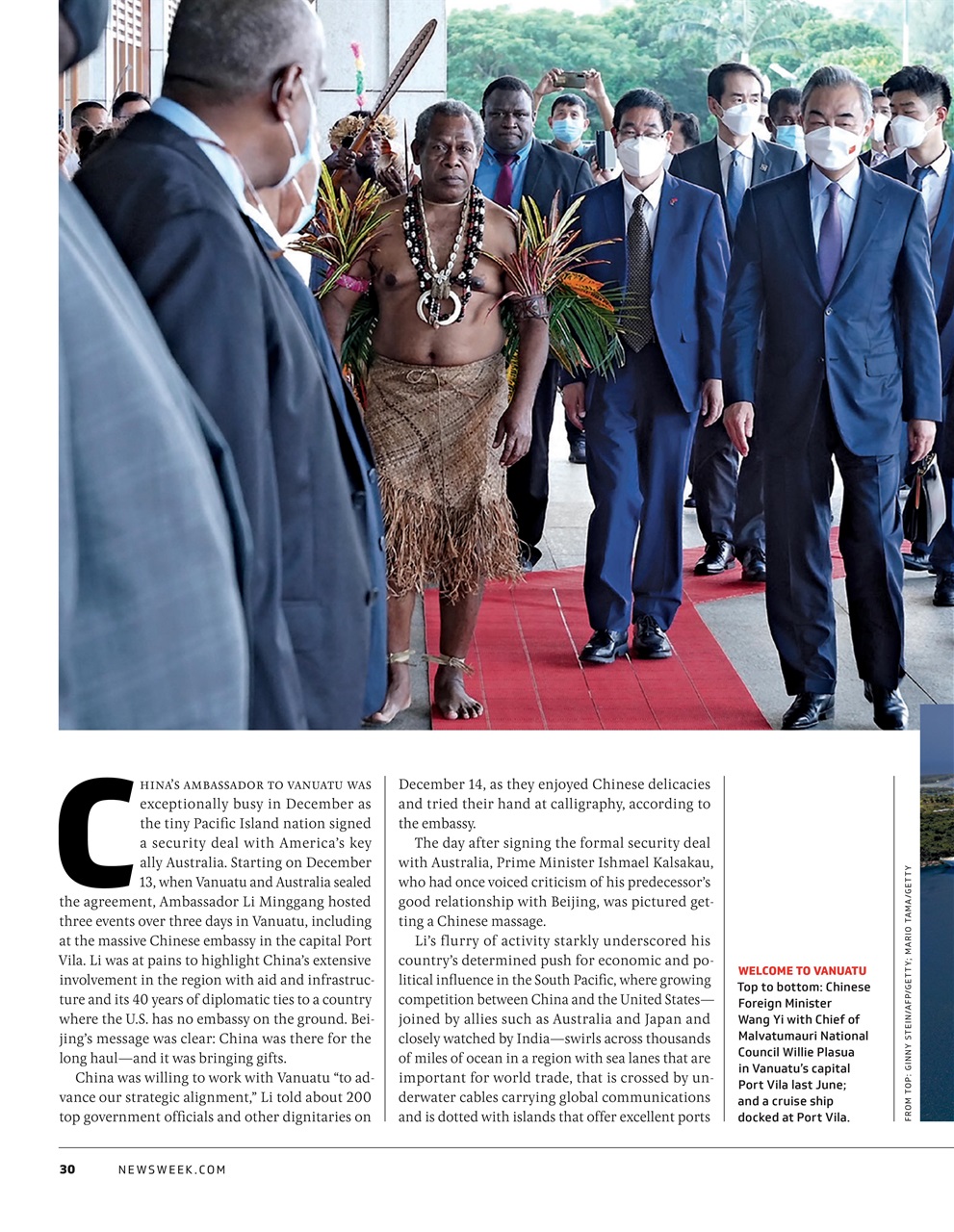 Newsweek International Preview Pages