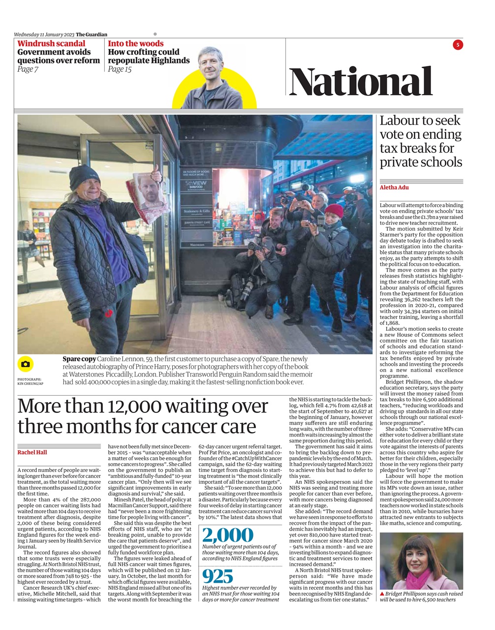 The Guardian Newspaper Preview Pages