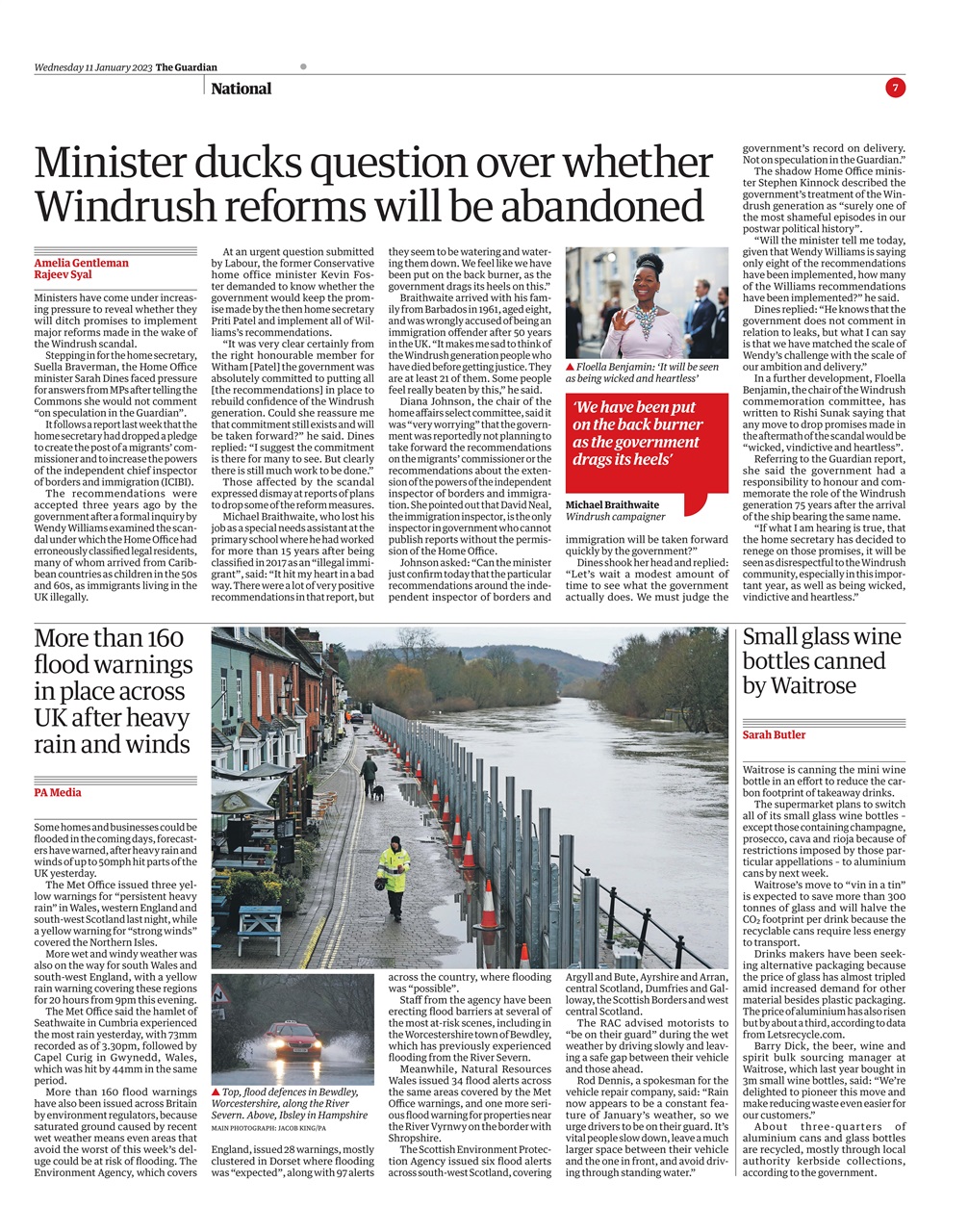 The Guardian Newspaper Preview Pages