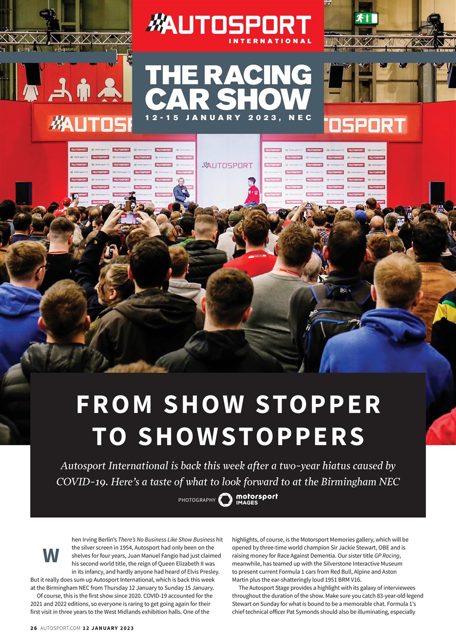 Autosport Preview Pages