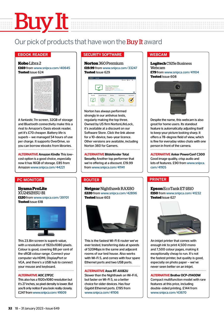 Computer Active Preview Pages