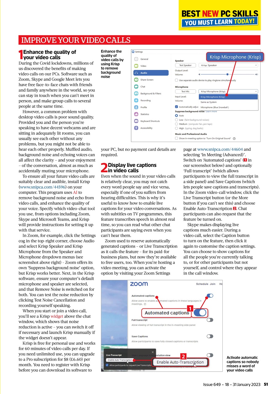 Computer Active Preview Pages