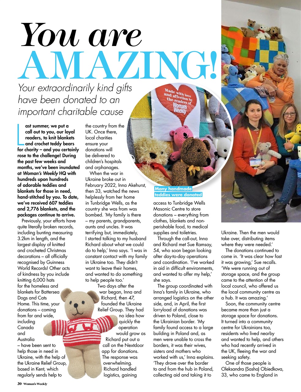 Woman's Weekly Preview Pages