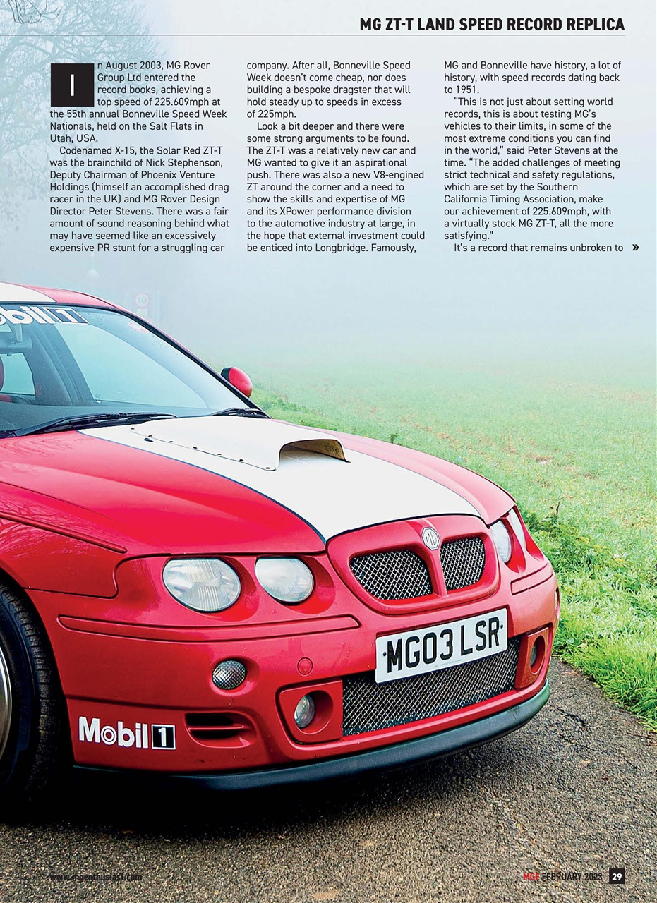 MG Enthusiast Preview Pages