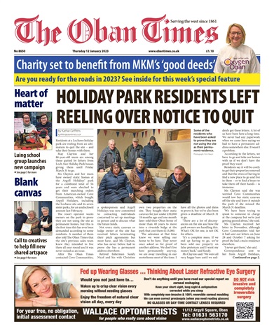 The Oban Times & Lochaber Times issue 12-Jan-2023