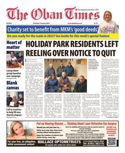 The Oban Times & Lochaber Times issue 