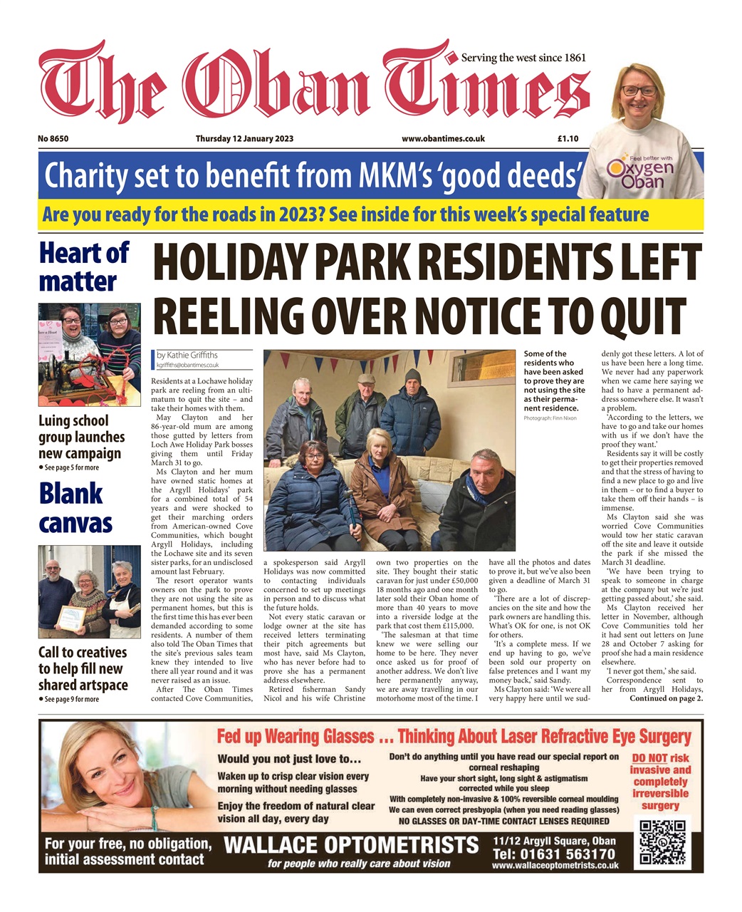 The Oban Times & Lochaber Times Preview Pages