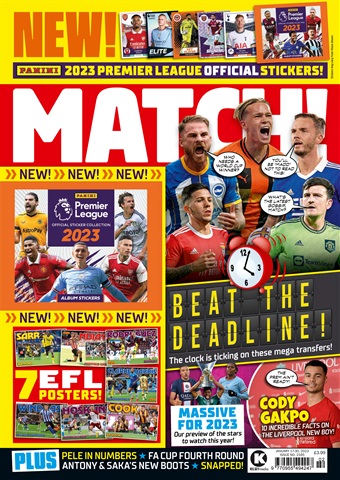 Match issue 17 01 2023
