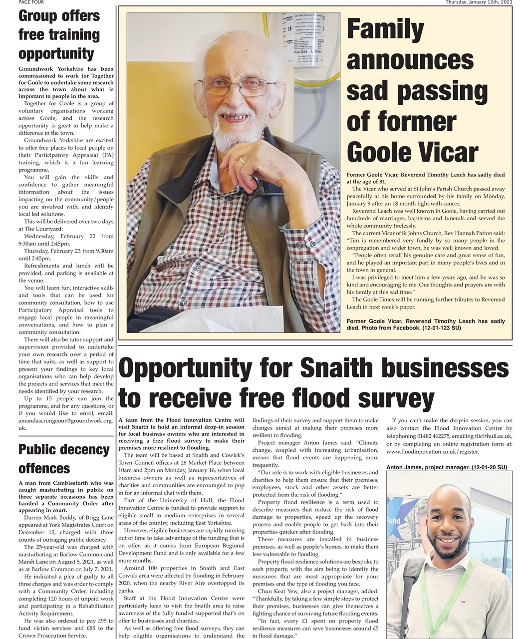Goole Times Preview Pages