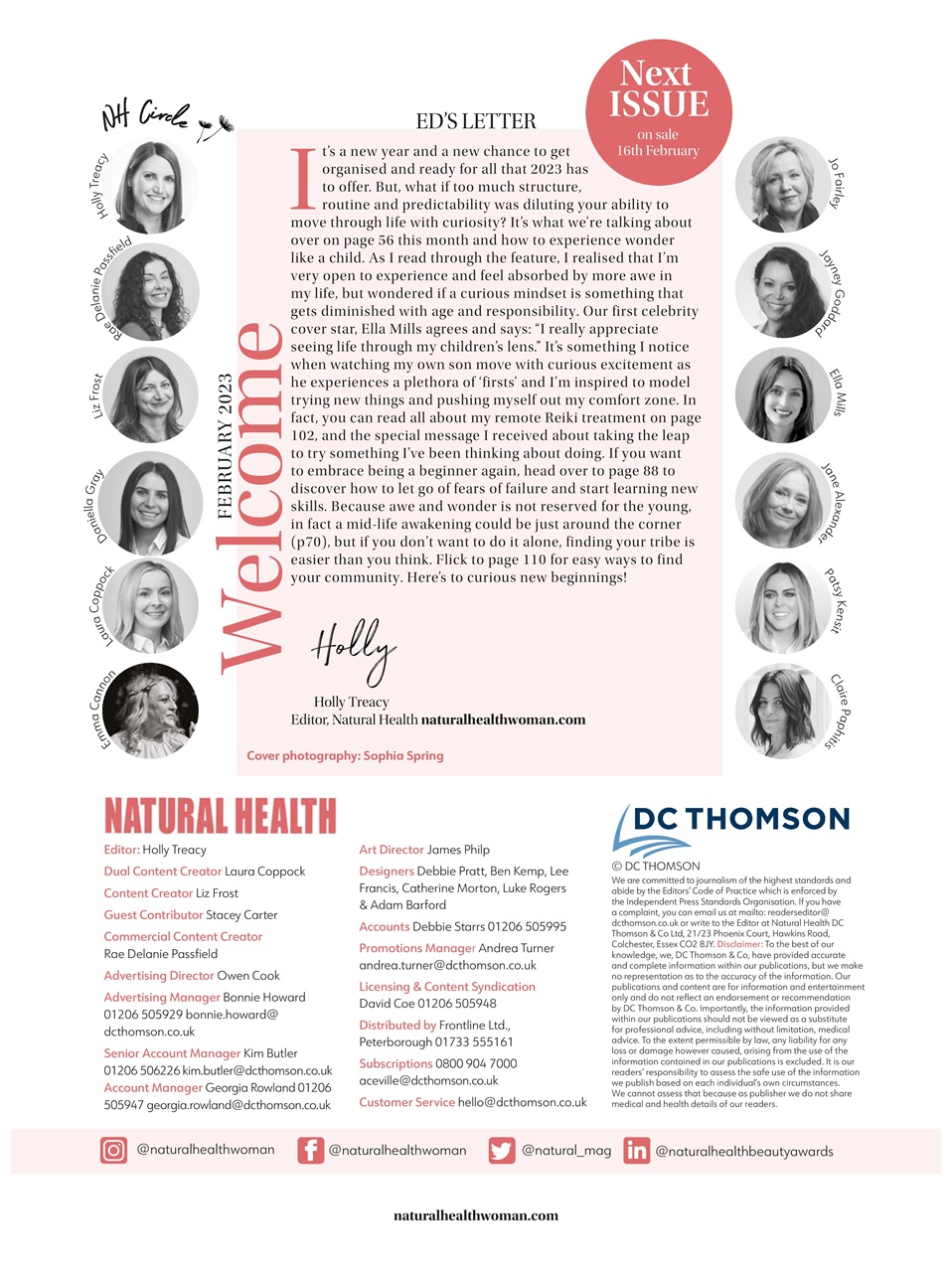 Natural Health Preview Pages