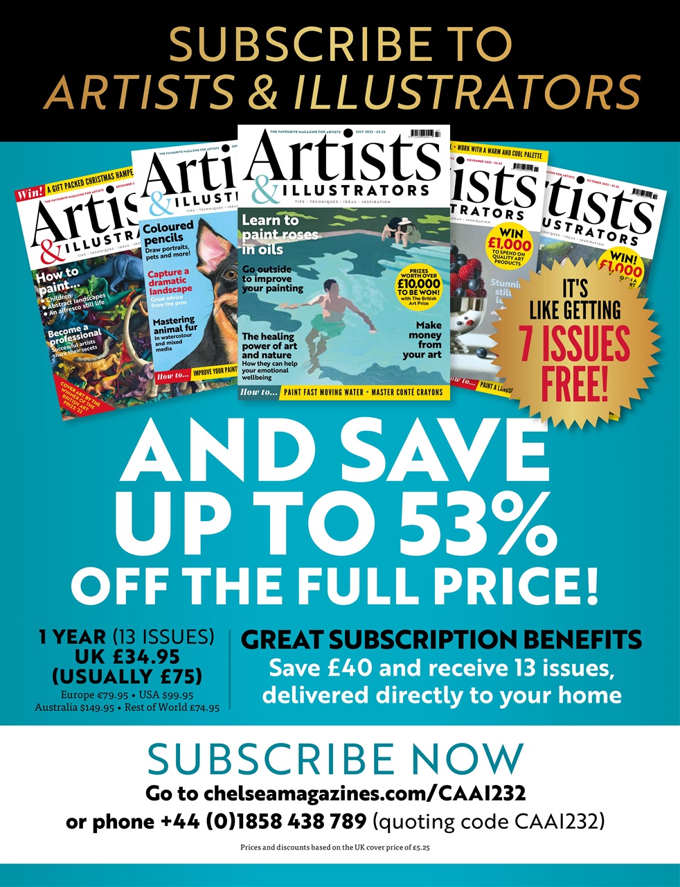 Artists & Illustrators Preview Pages