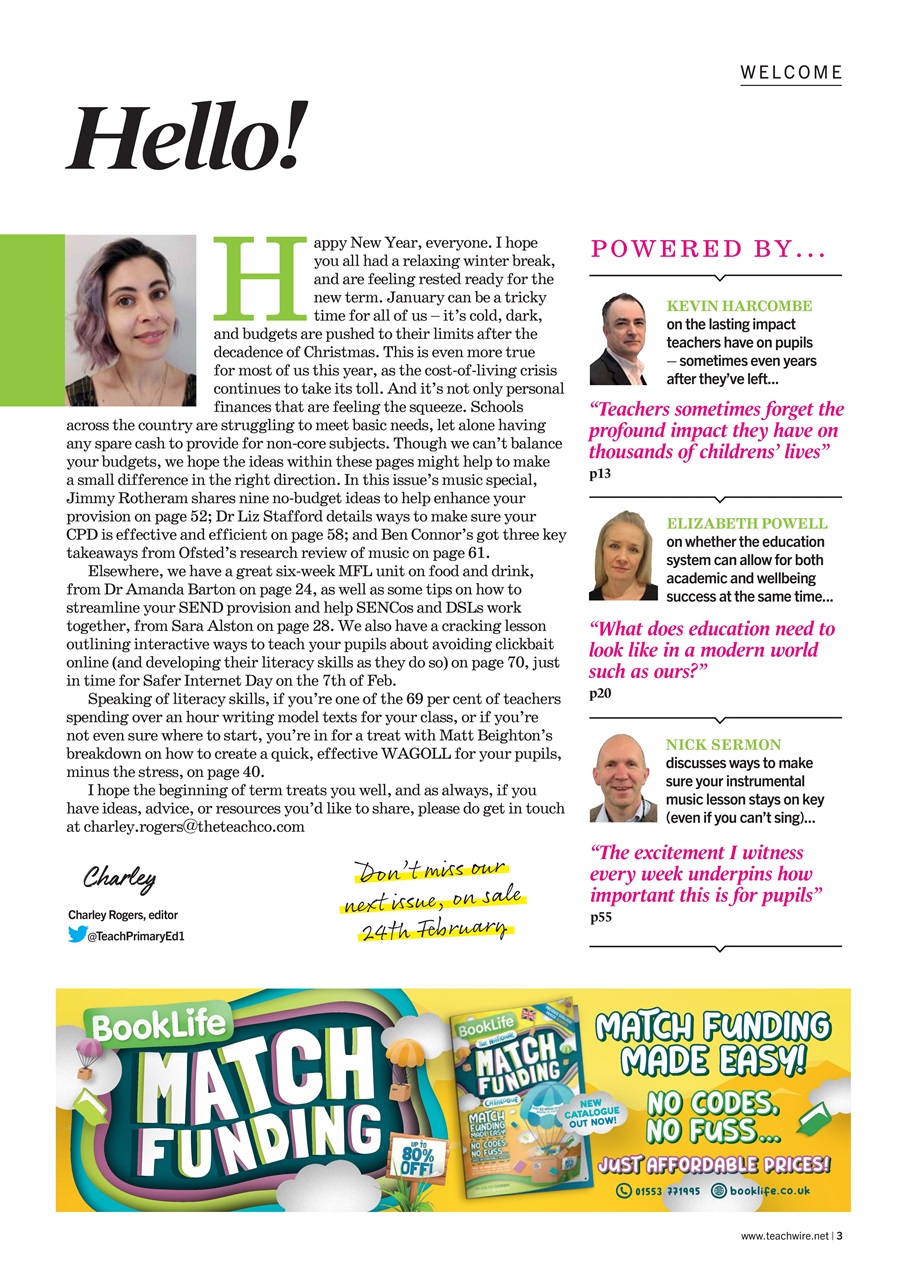 Teach Primary Preview Pages