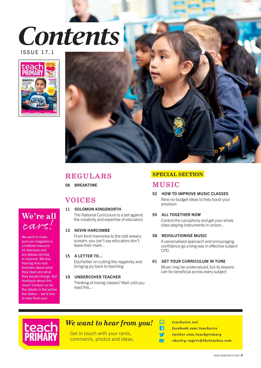 Teach Primary Preview Pages