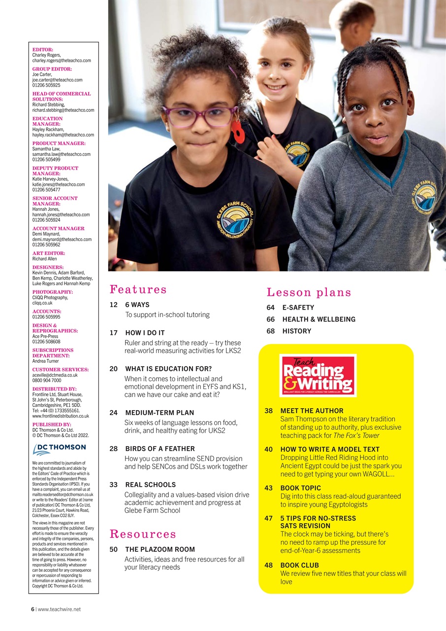 Teach Primary Preview Pages