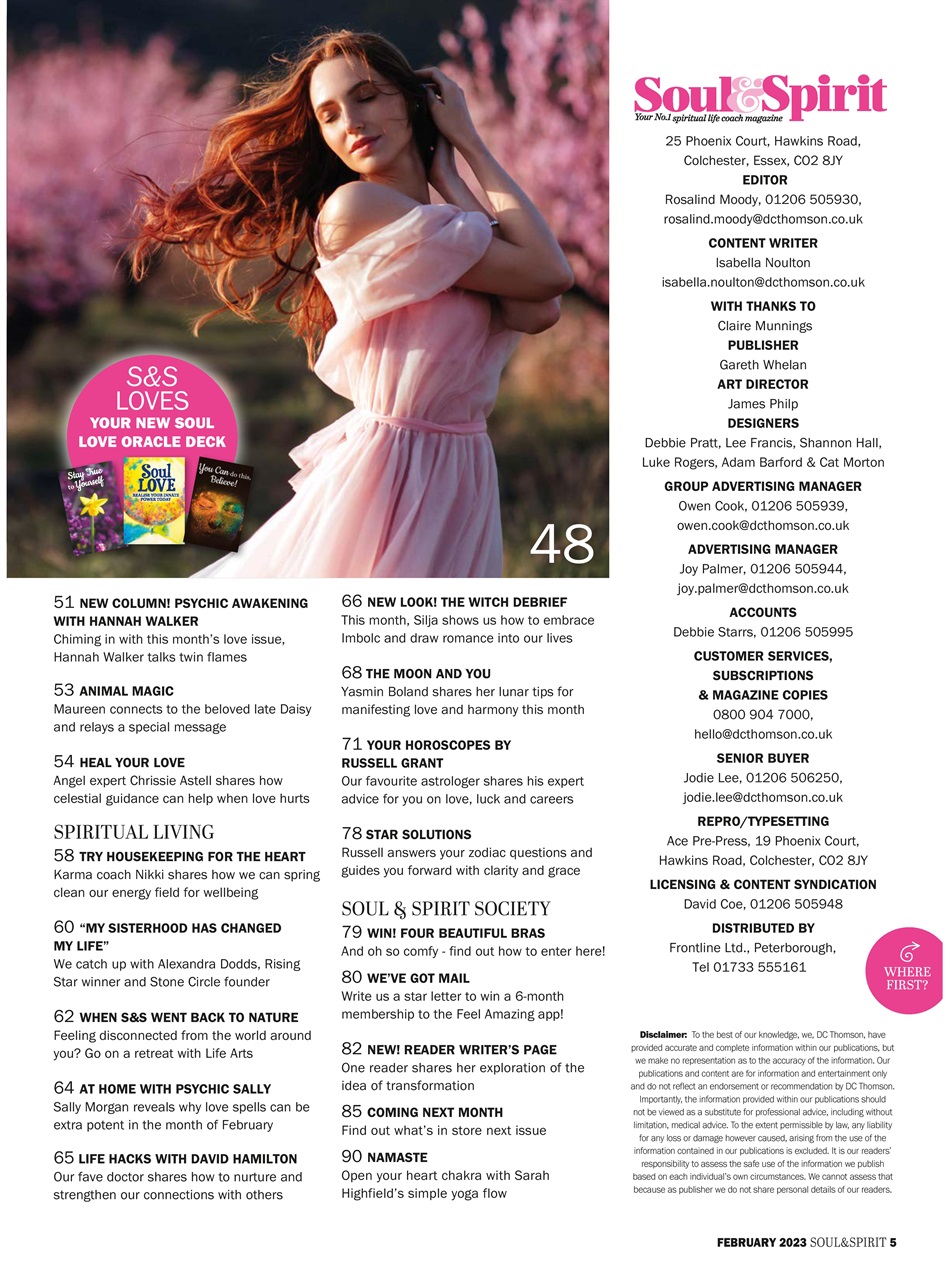 Soul & Spirit Preview Pages