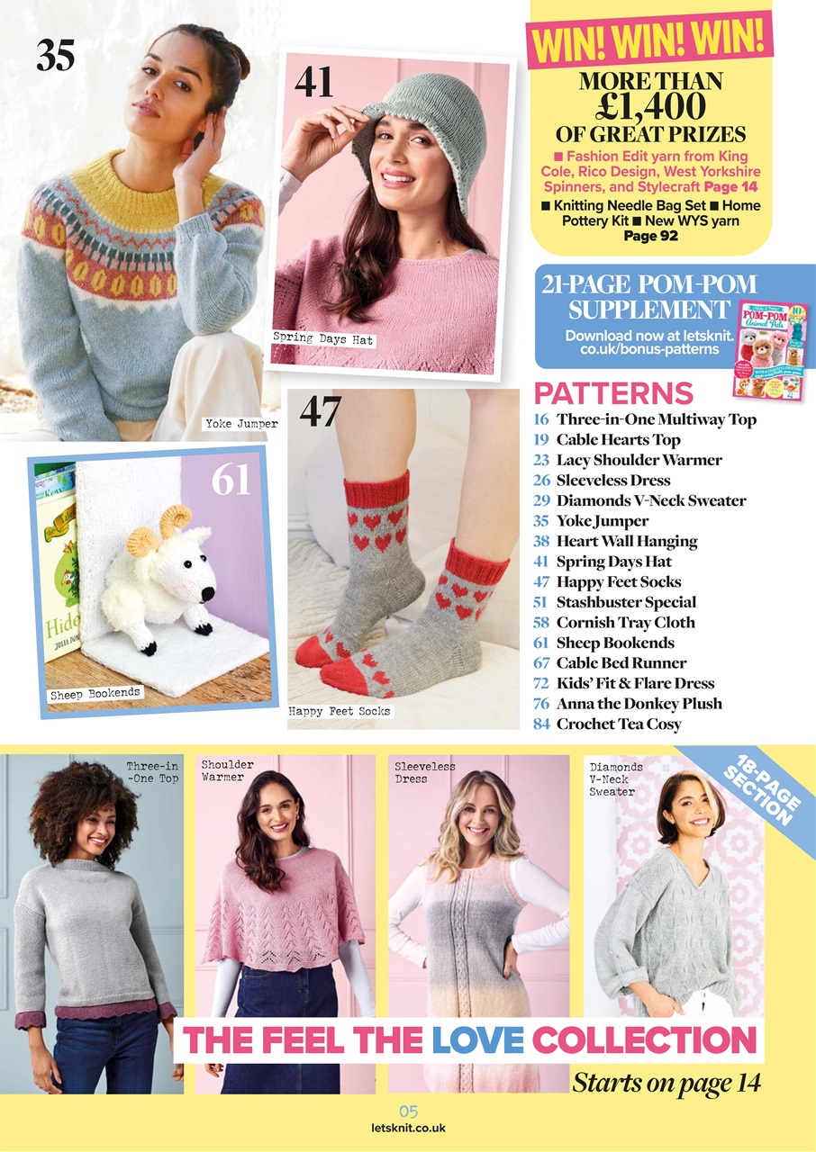 Let's Knit Preview Pages