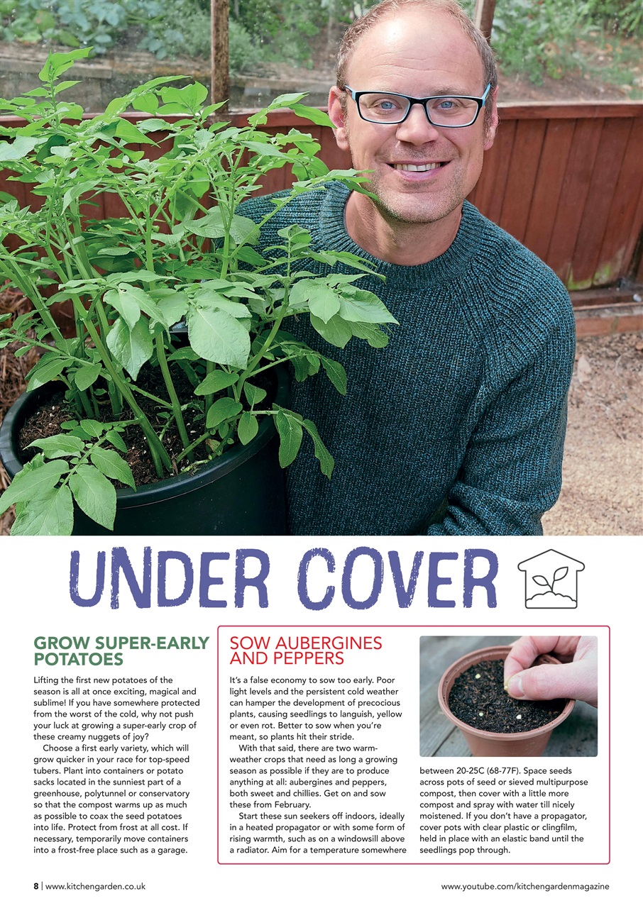 Kitchen Garden Magazine Preview Pages