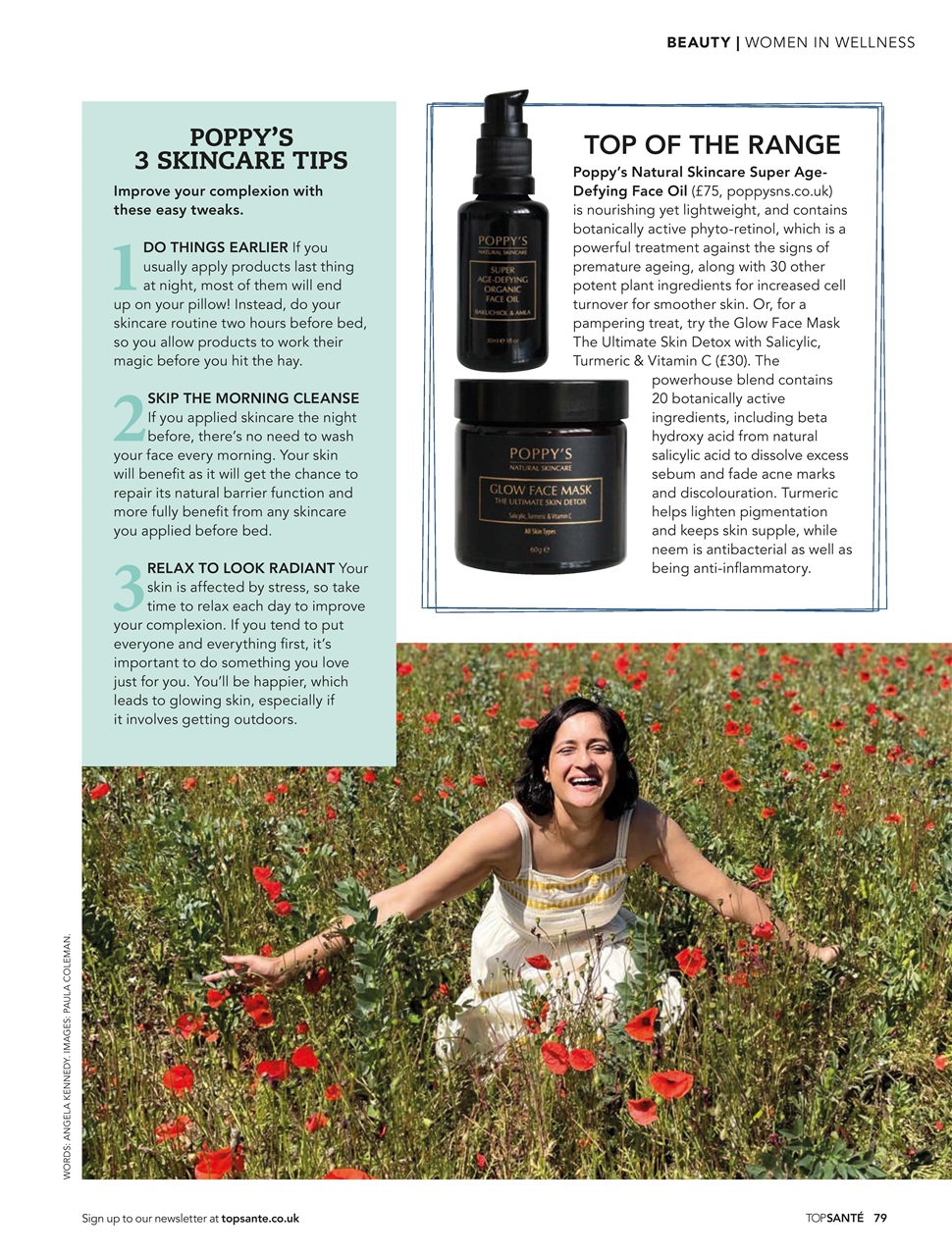 Top Sante Preview Pages