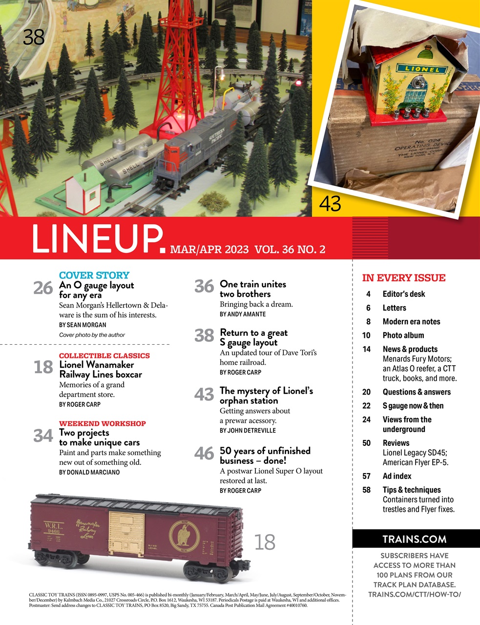 Classic Toy Trains Preview Pages