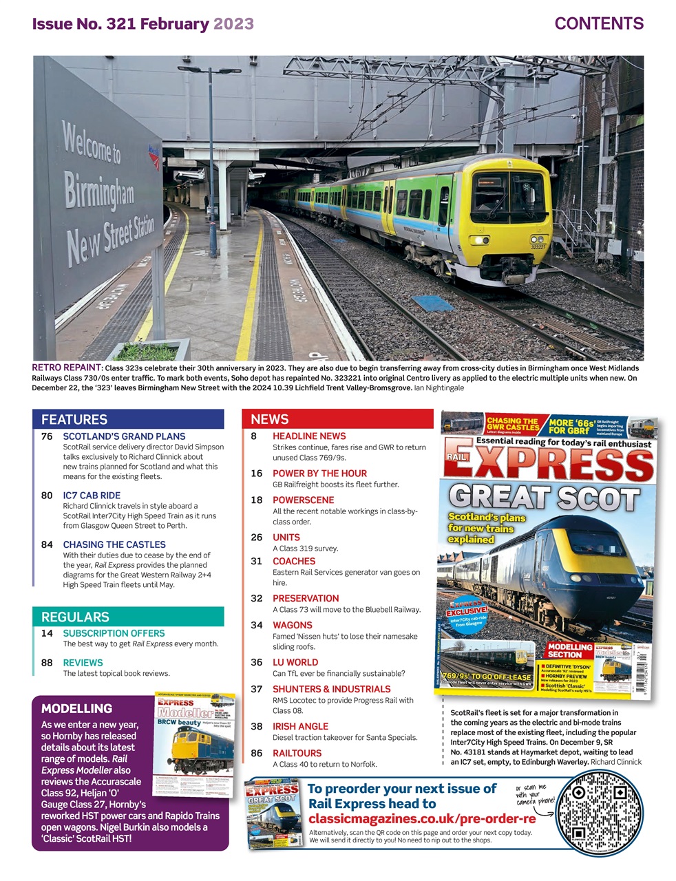 Rail Express Preview Pages