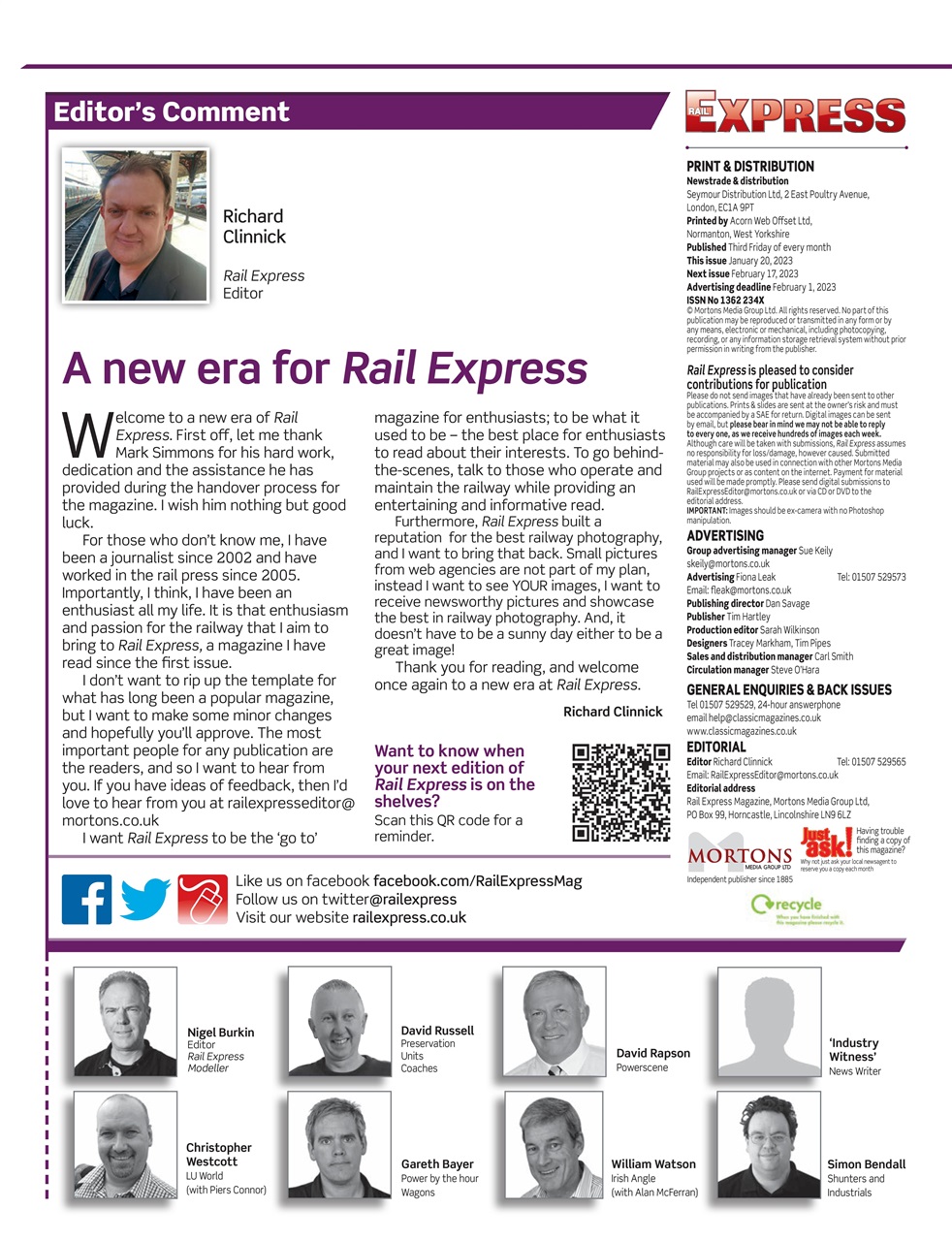 Rail Express Preview Pages