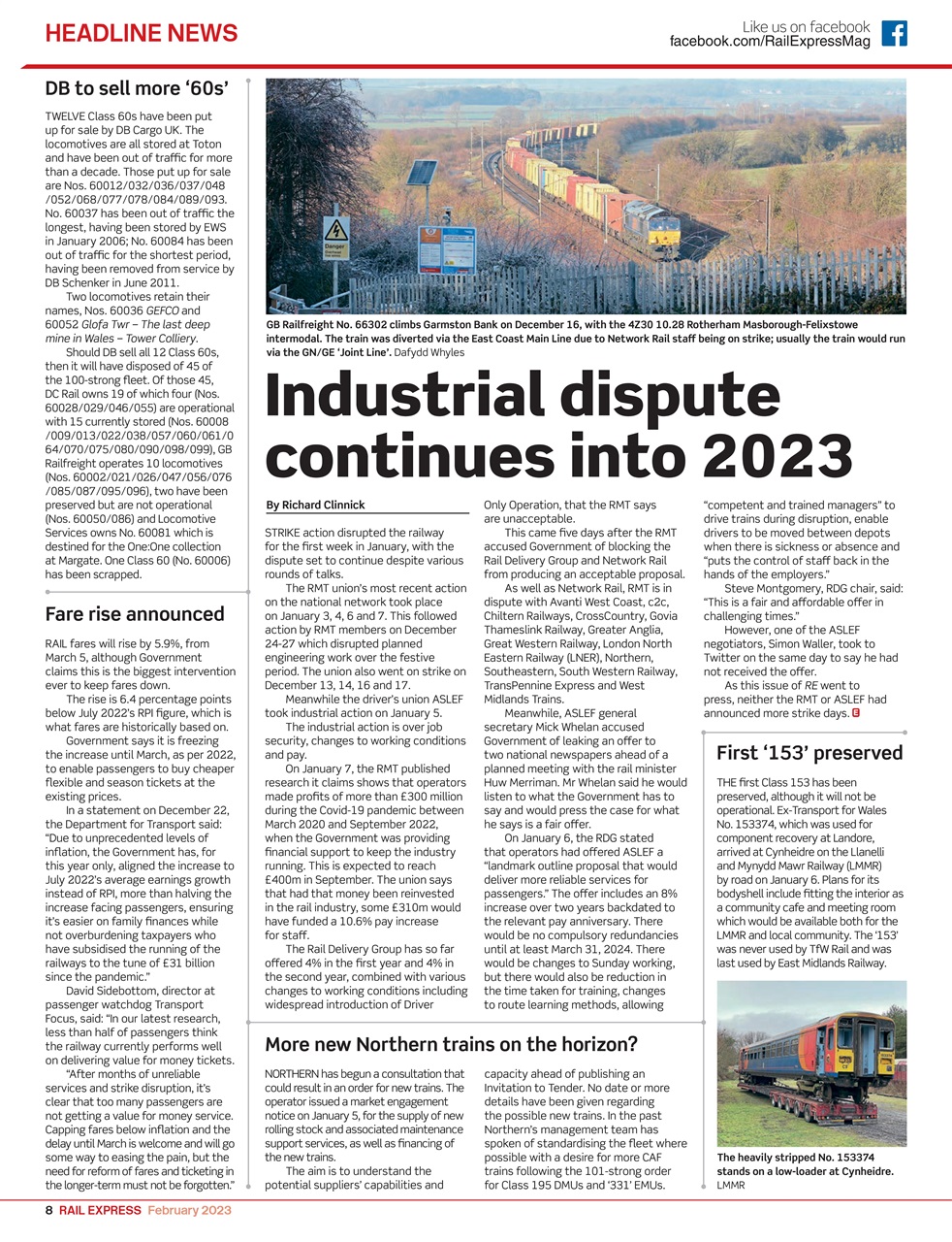 Rail Express Preview Pages