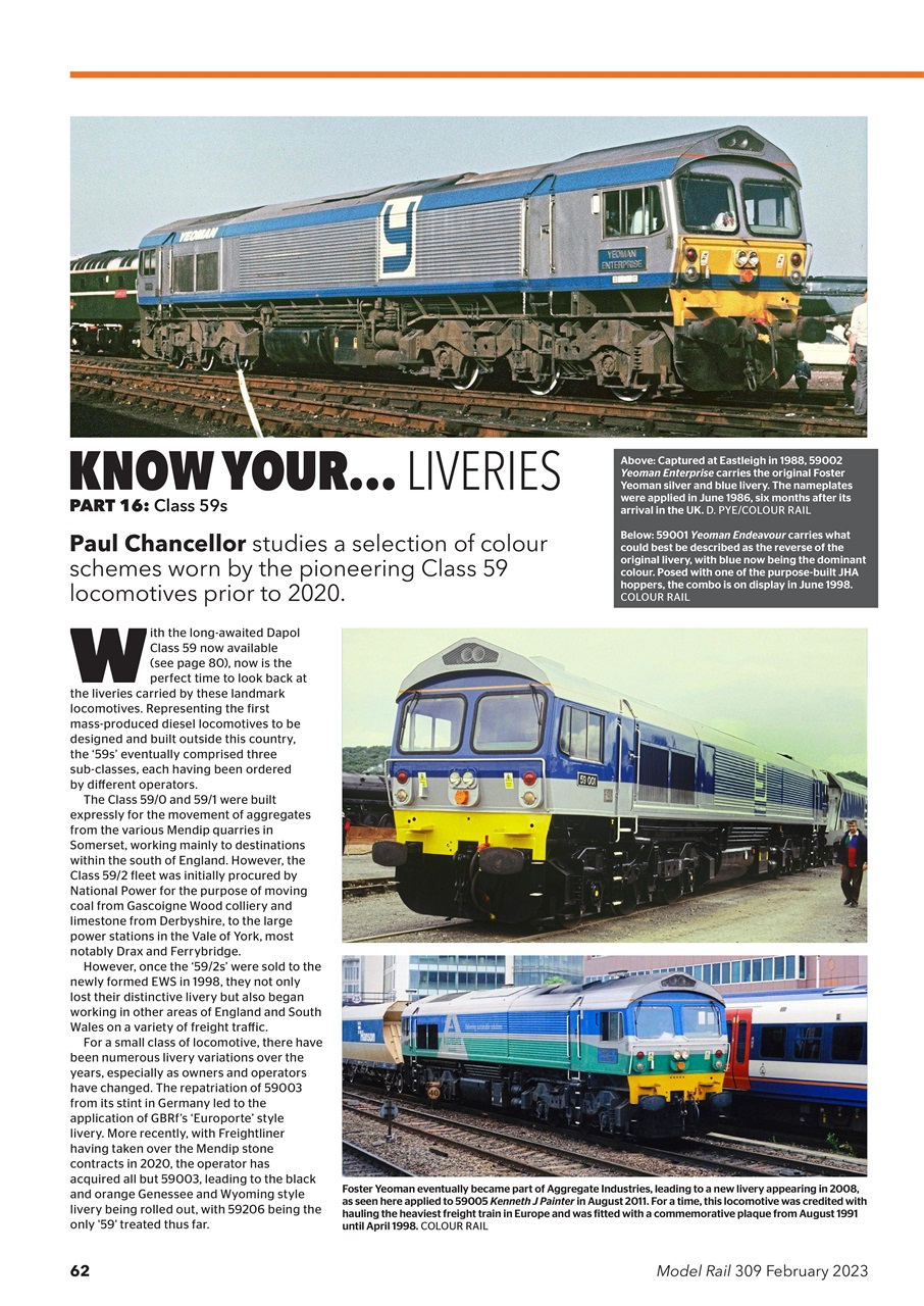 Model Rail Preview Pages