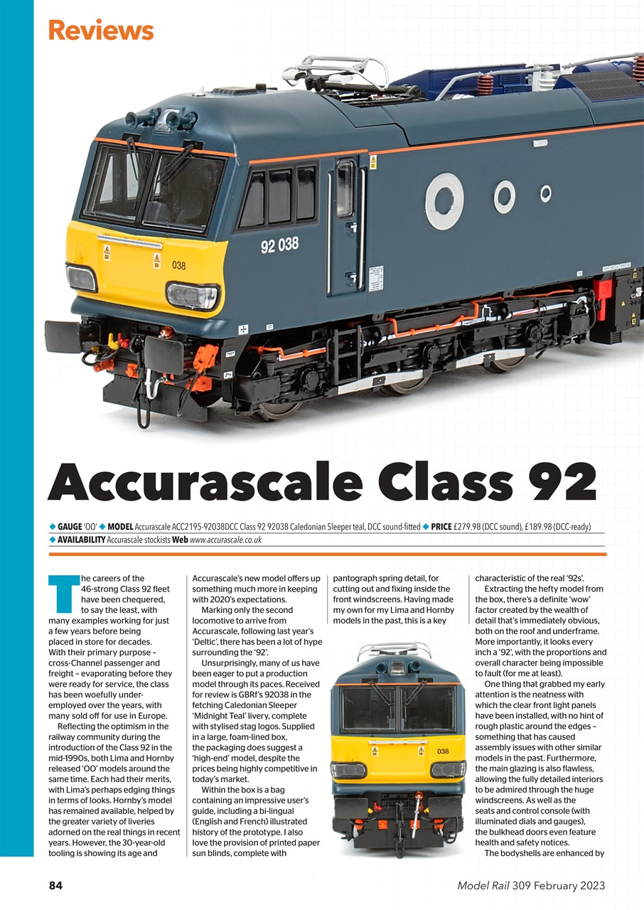 Model Rail Preview Pages