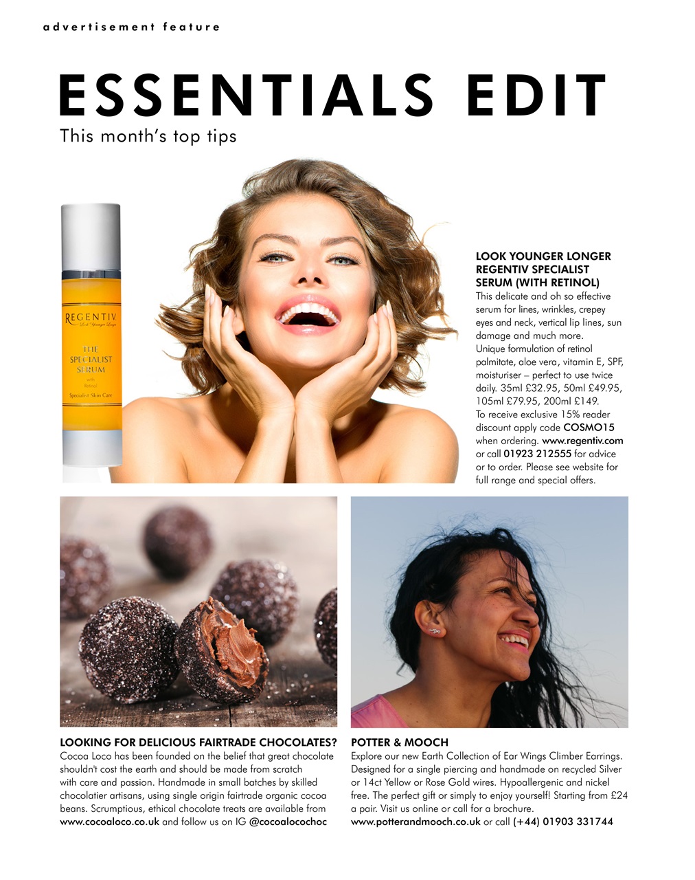 Cosmopolitan Preview Pages