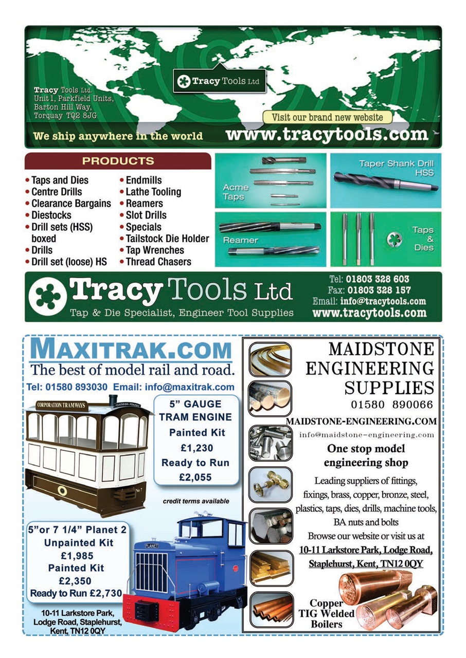 Model Engineer & Workshop Magazine Preview Pages
