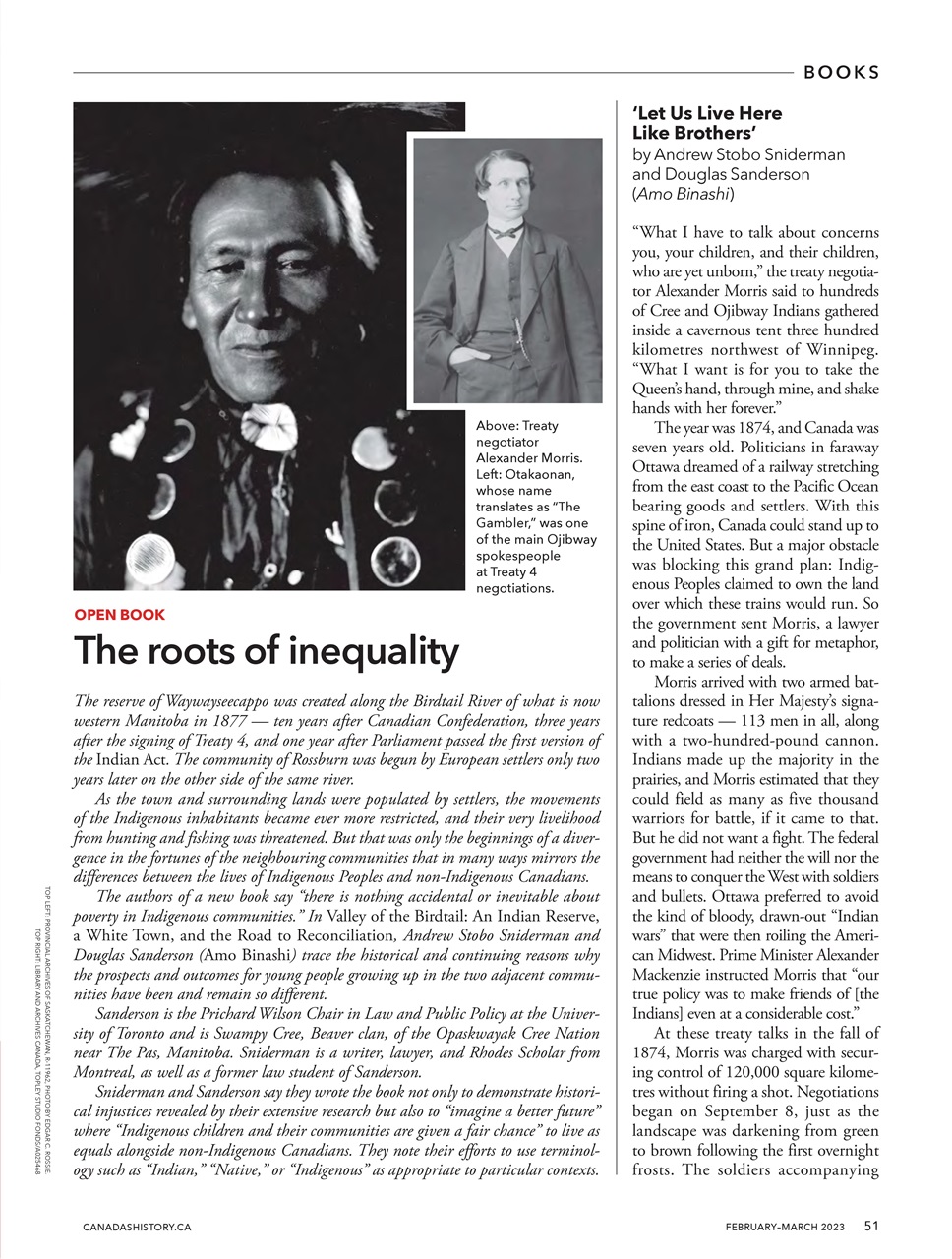 Canada's History Preview Pages