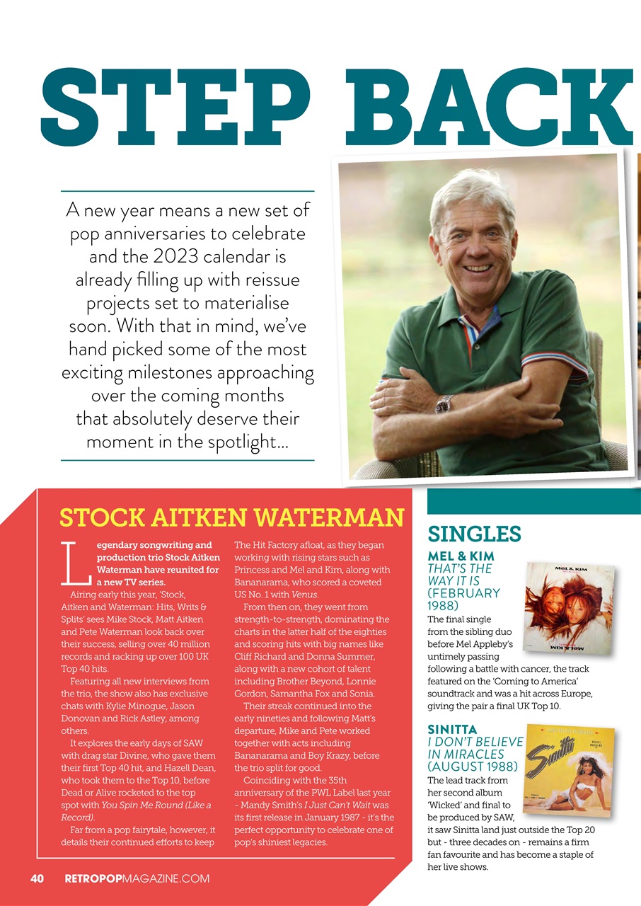 Retro Pop Preview Pages