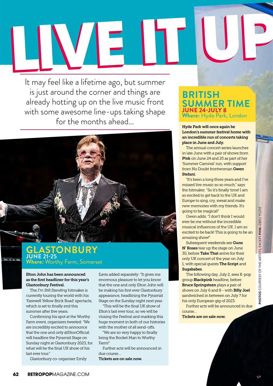 Retro Pop Preview Pages