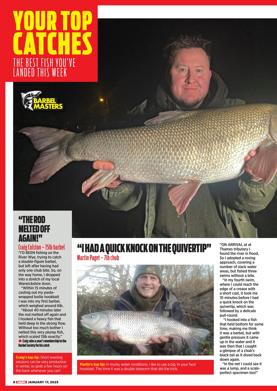 Angling Times Preview Pages