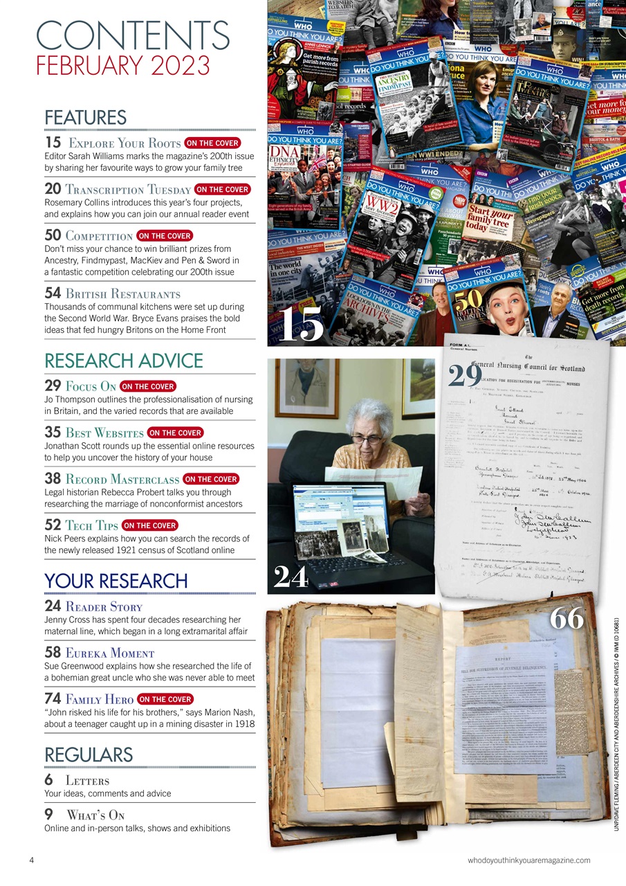 Who Do You Think You Are? Preview Pages