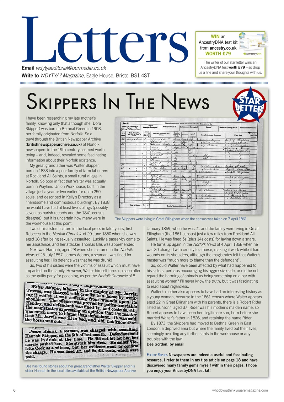 Who Do You Think You Are? Preview Pages