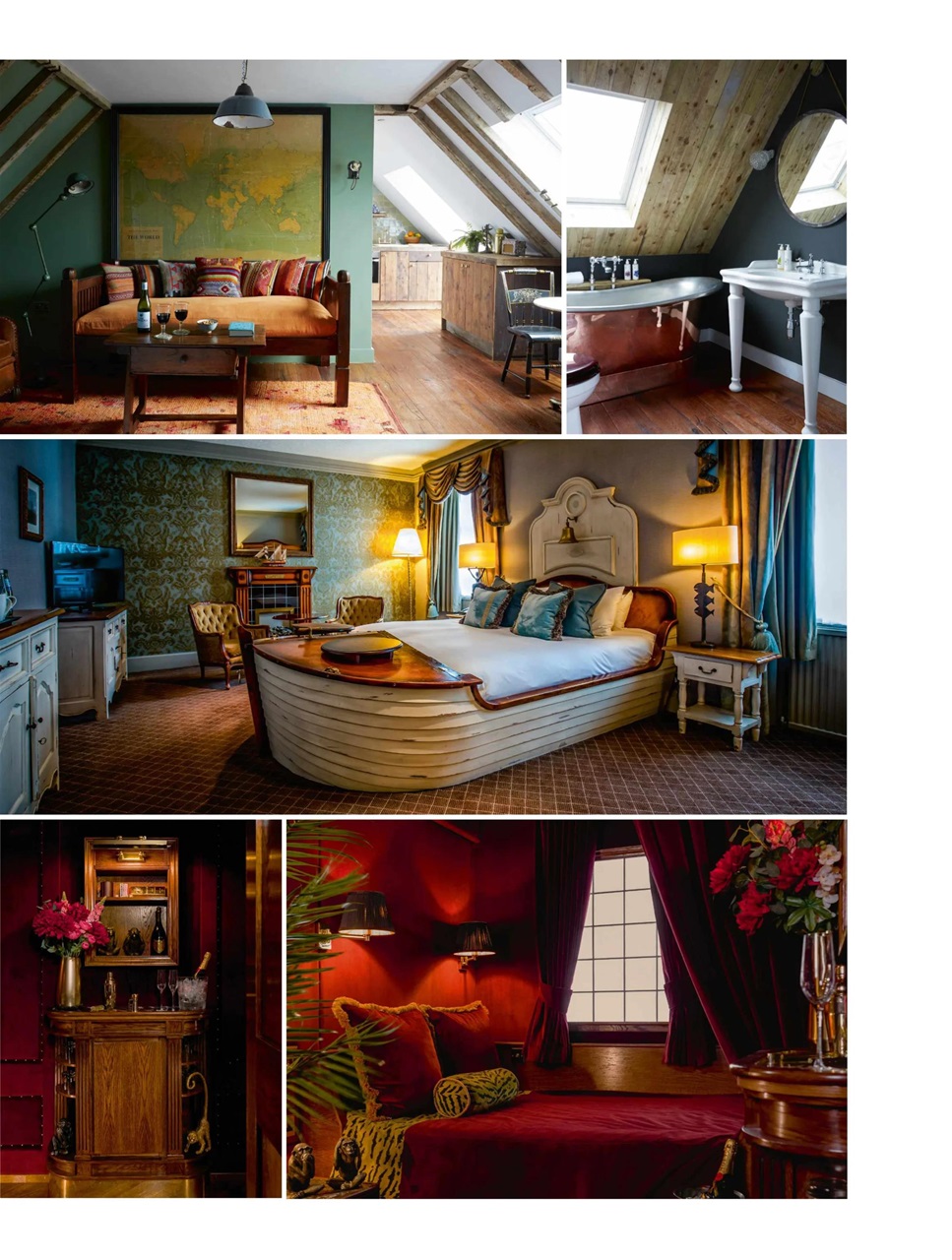 Homes & Antiques Magazine Preview Pages