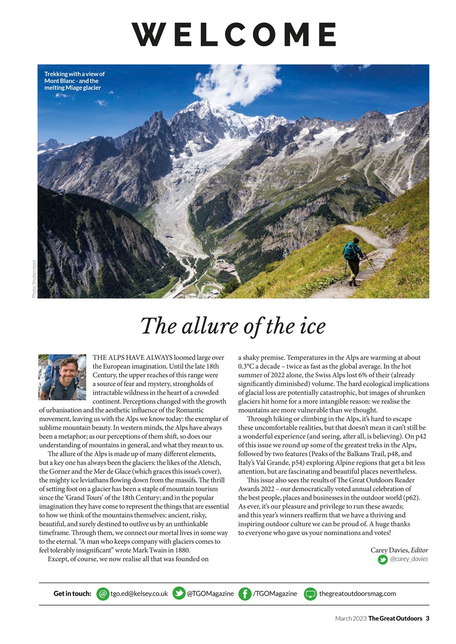 TGO - The Great Outdoors Magazine Preview Pages