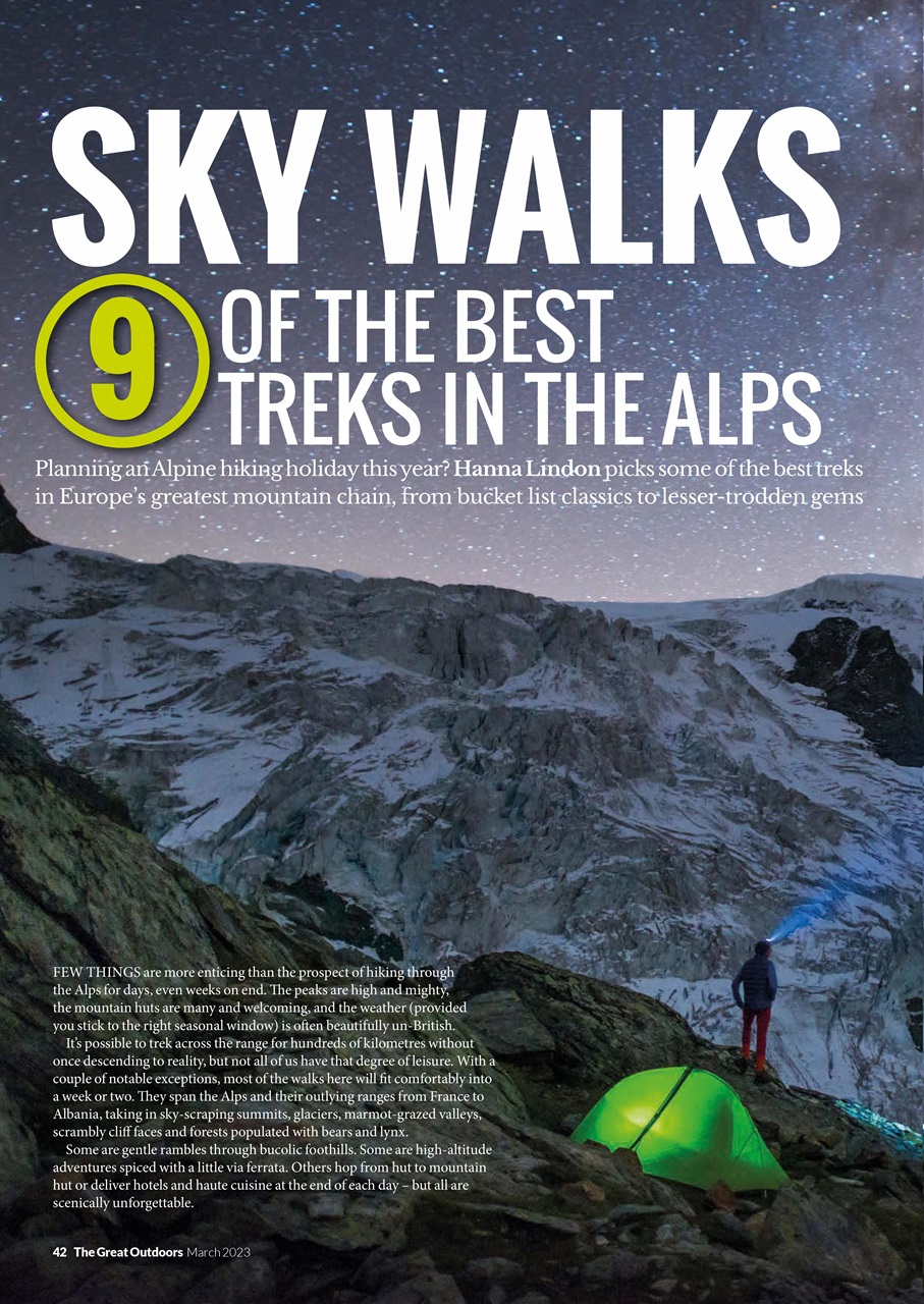 TGO - The Great Outdoors Magazine Preview Pages