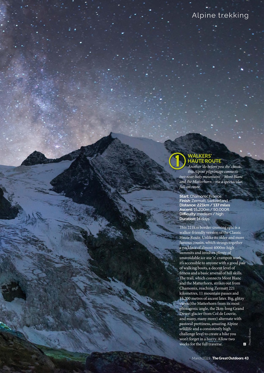 TGO - The Great Outdoors Magazine Preview Pages