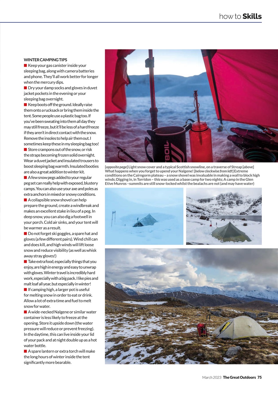 TGO - The Great Outdoors Magazine Preview Pages