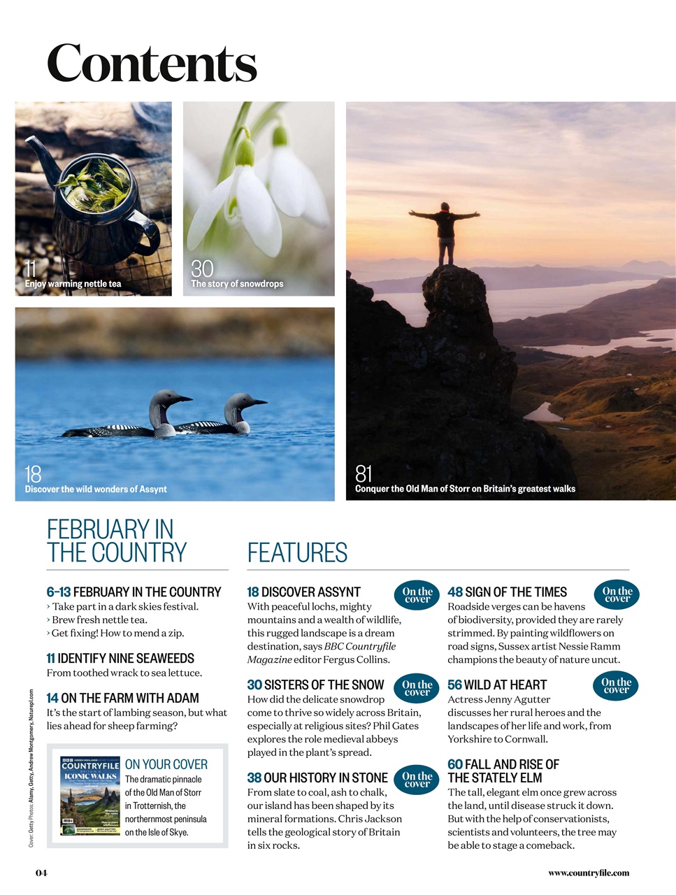 BBC Countryfile Magazine Preview Pages