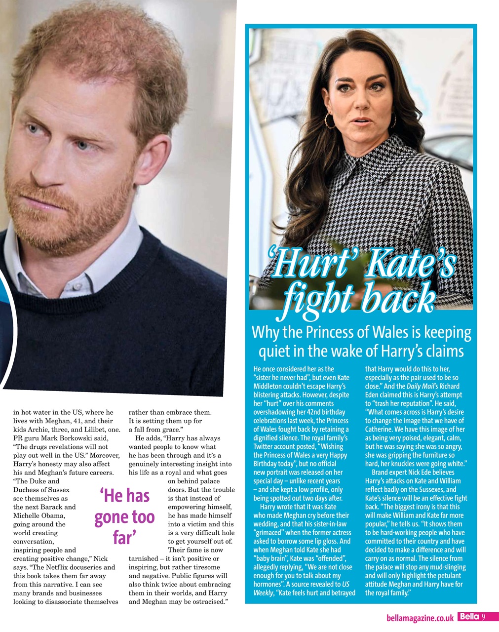 Bella Magazine Preview Pages