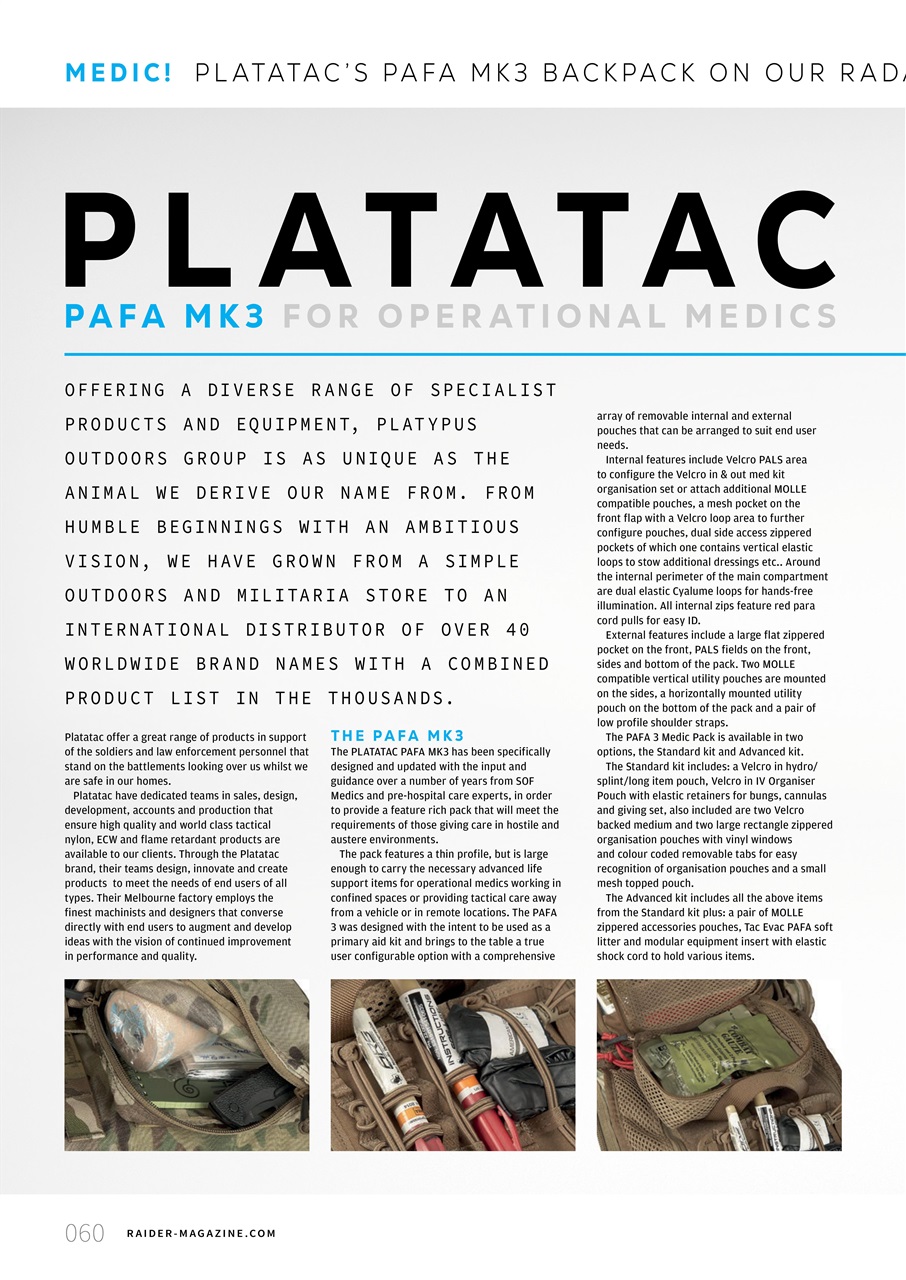 Raider Preview Pages