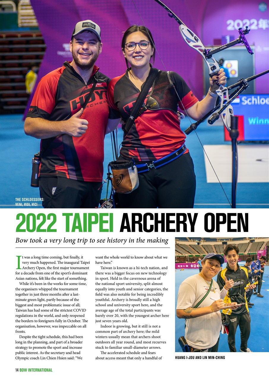 Bow International Preview Pages