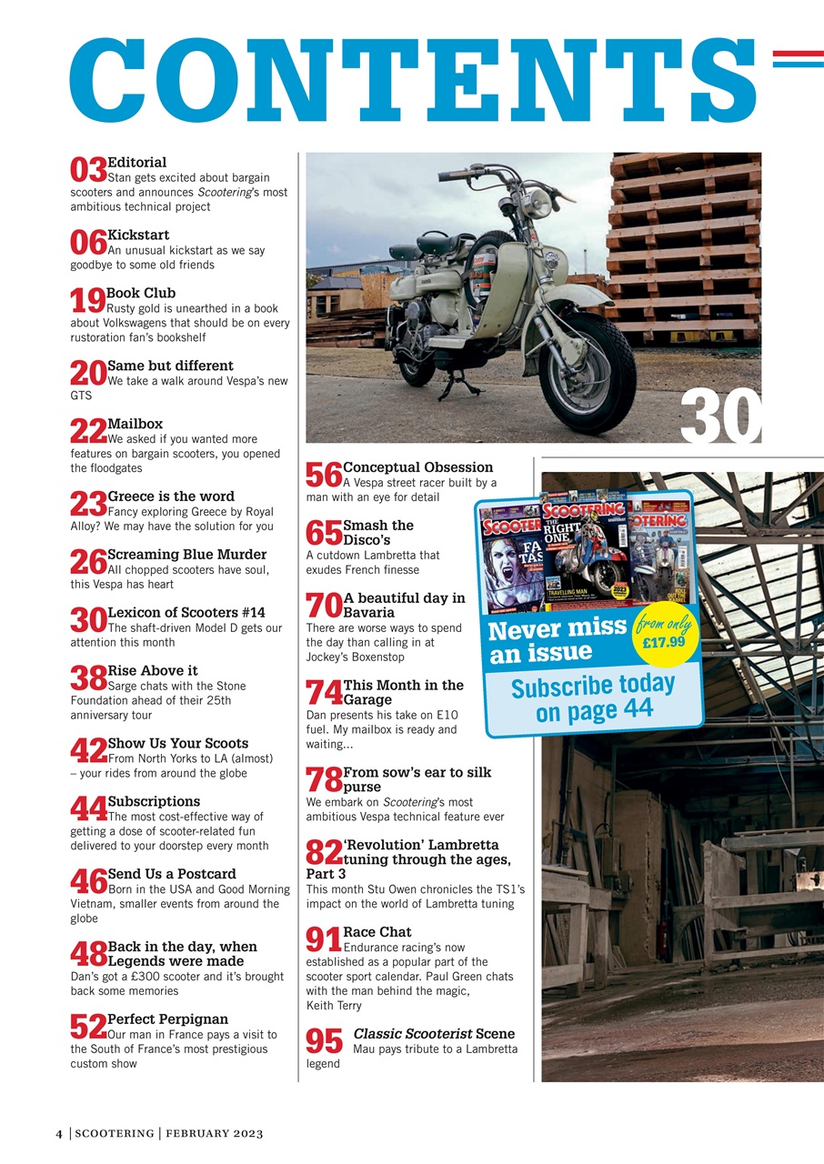 Scootering Preview Pages