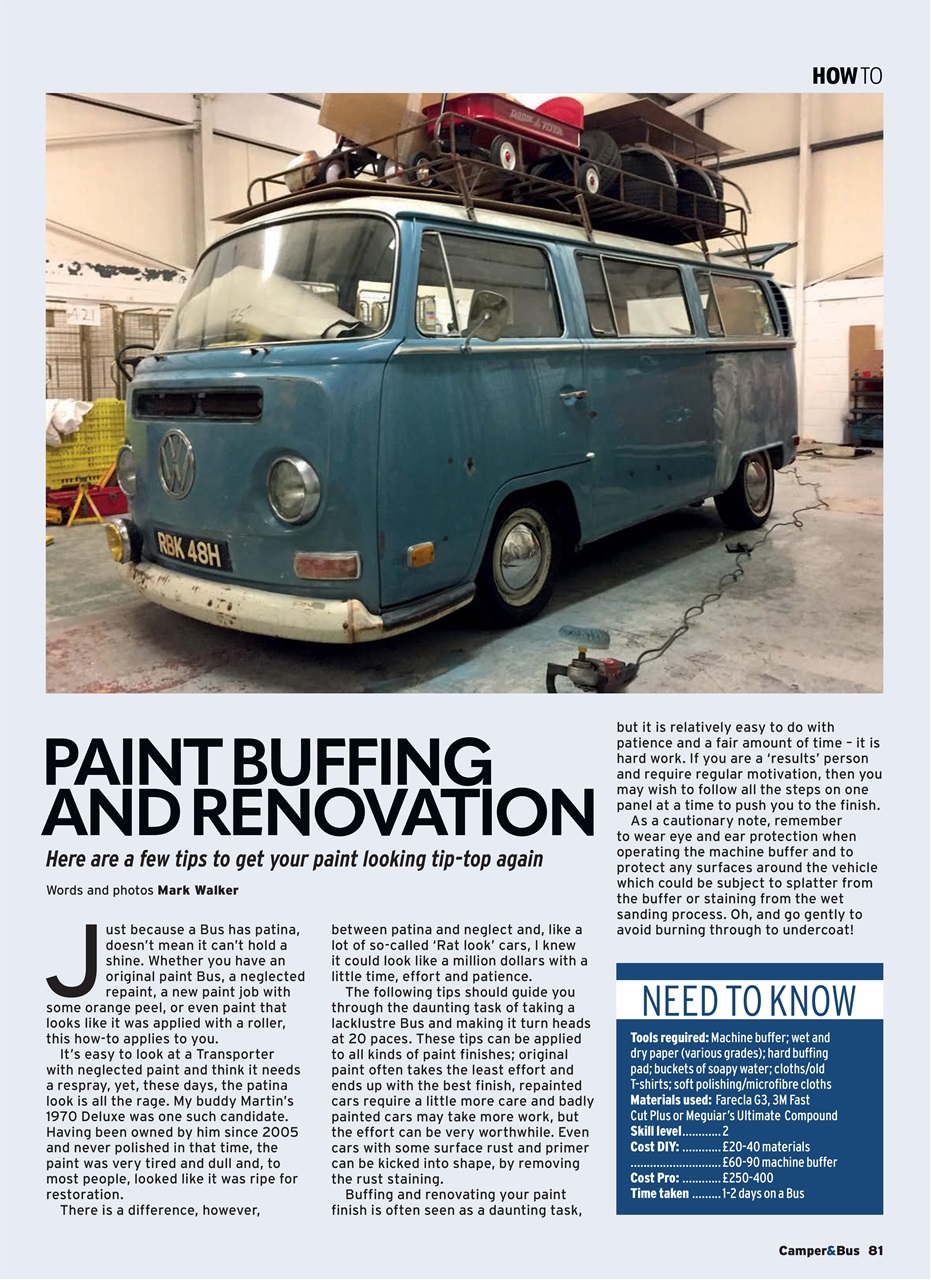 VW Camper Preview Pages