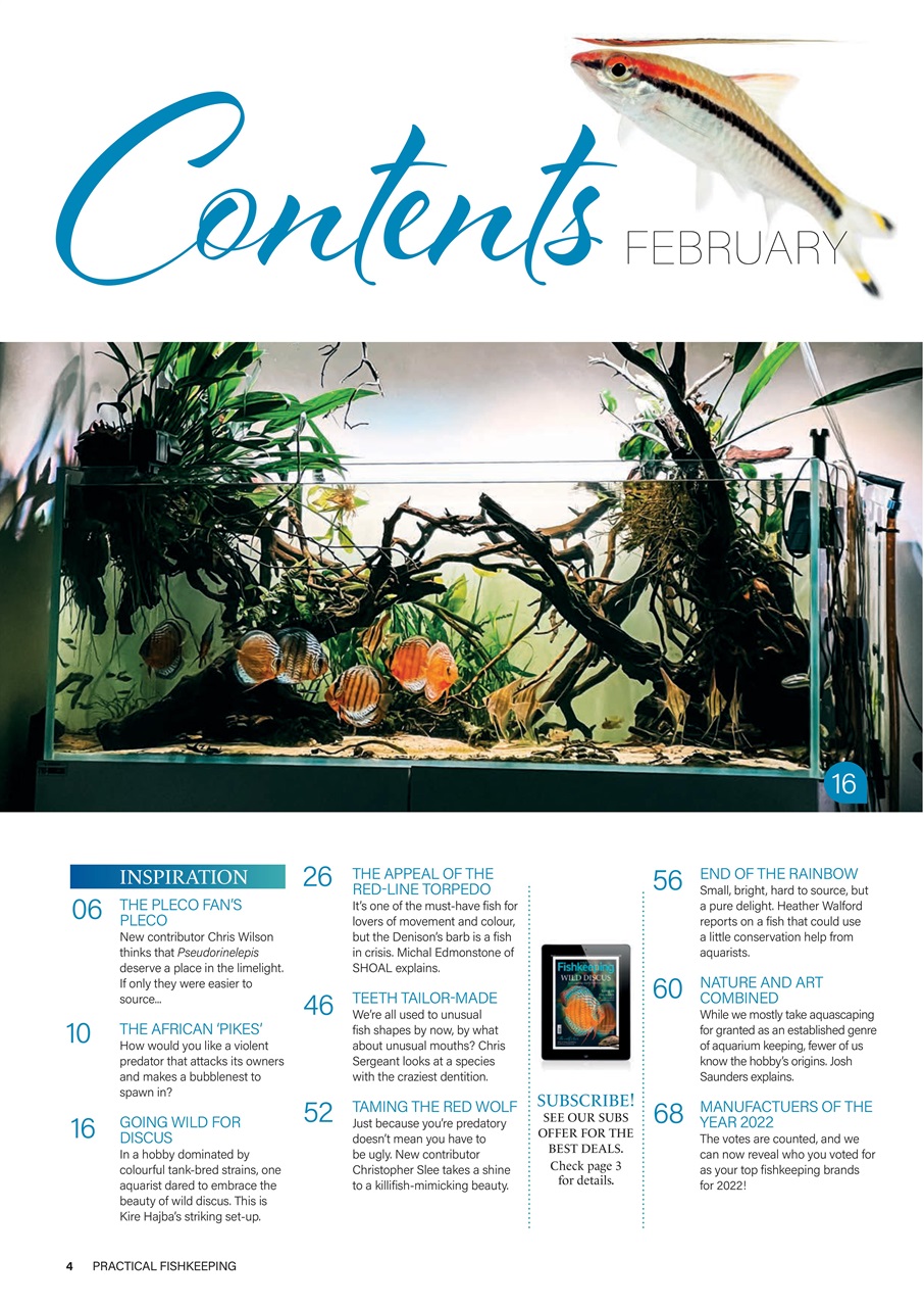 Practical Fishkeeping Preview Pages