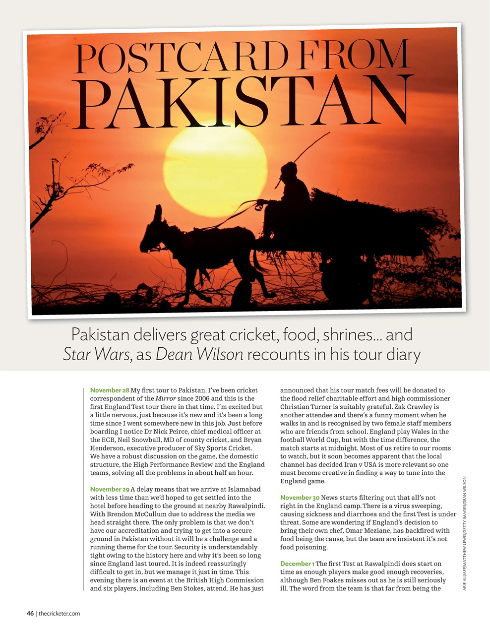 The Cricketer Magazine Preview Pages